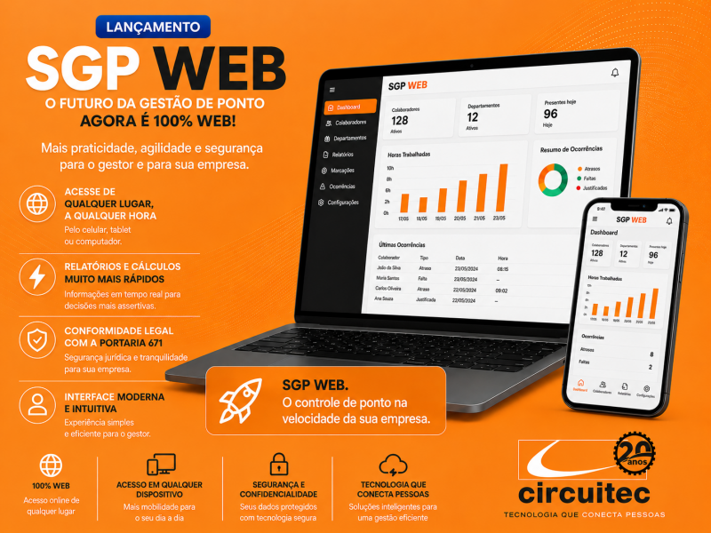 CONHEÇA O NOVO SGP WEB