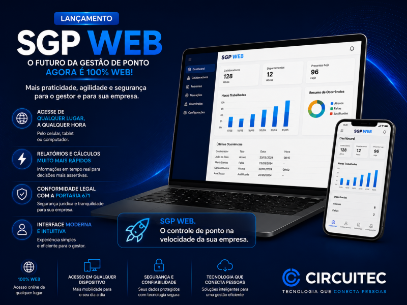 CONHEÇA O NOVO SGP WEB